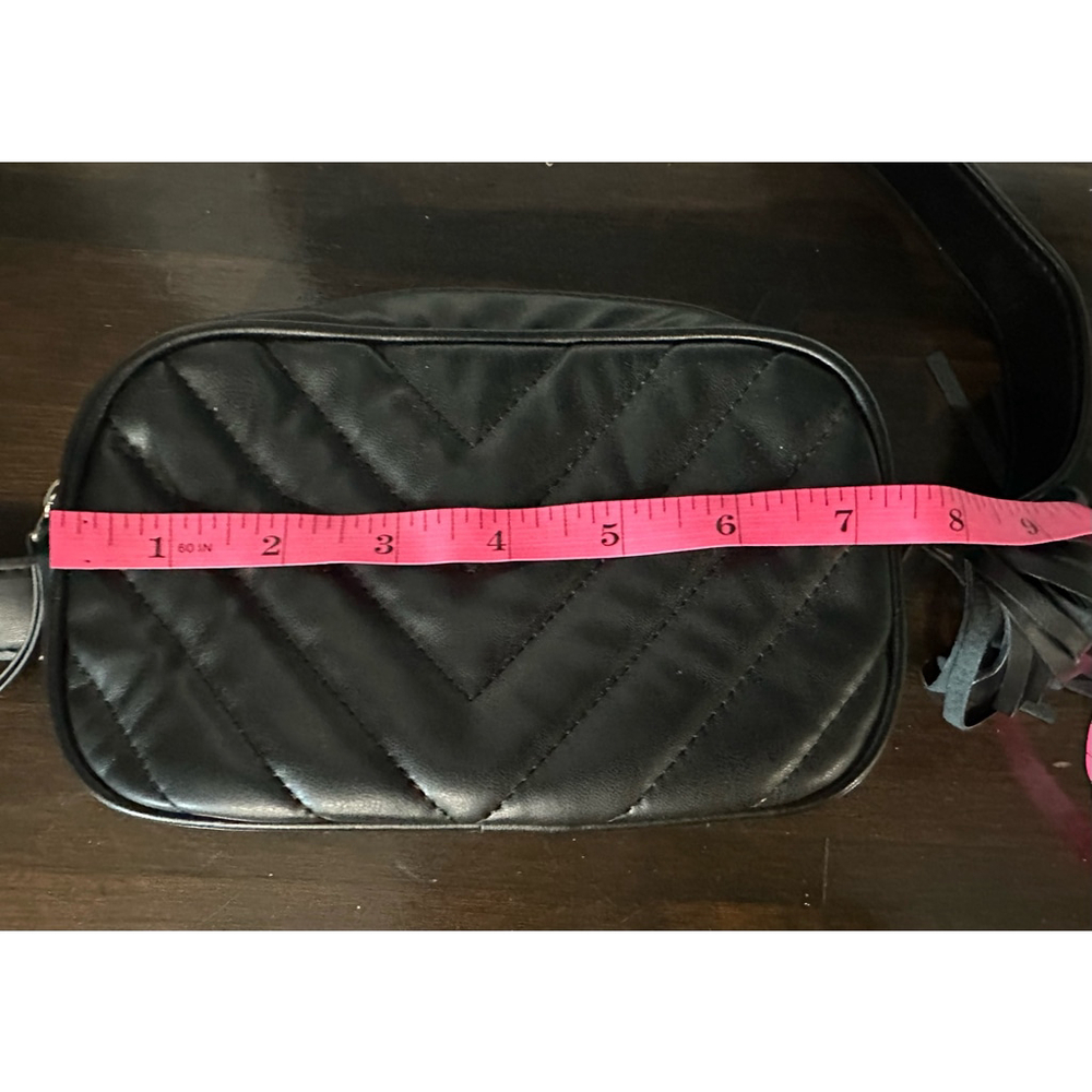 Women's Black Crossbody Bag Small - Picture 4 of 5